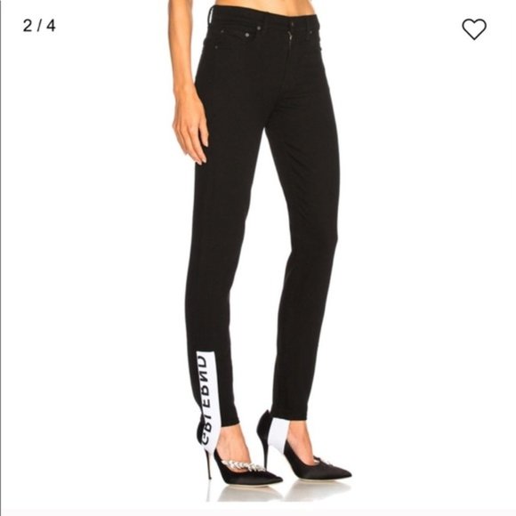 GRLFRND Denim - GRLFRND NWT High Waisted Black Skinny Jeans